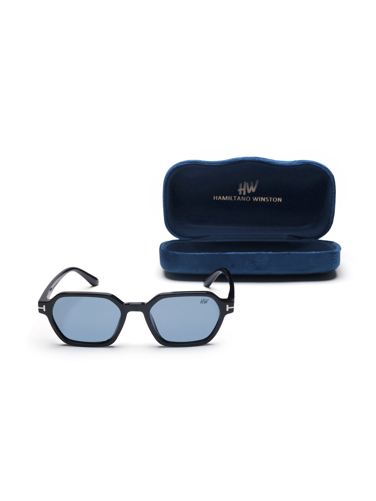Galaxy Blue Uv-Protected Men Sunglasses