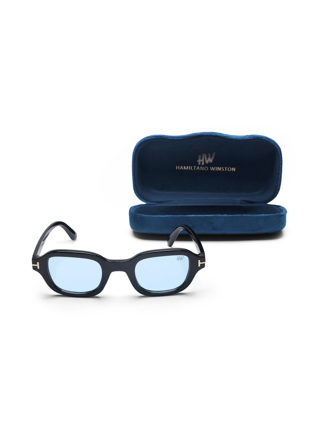 Supreme Blue Men Wayfarer Sunglasses