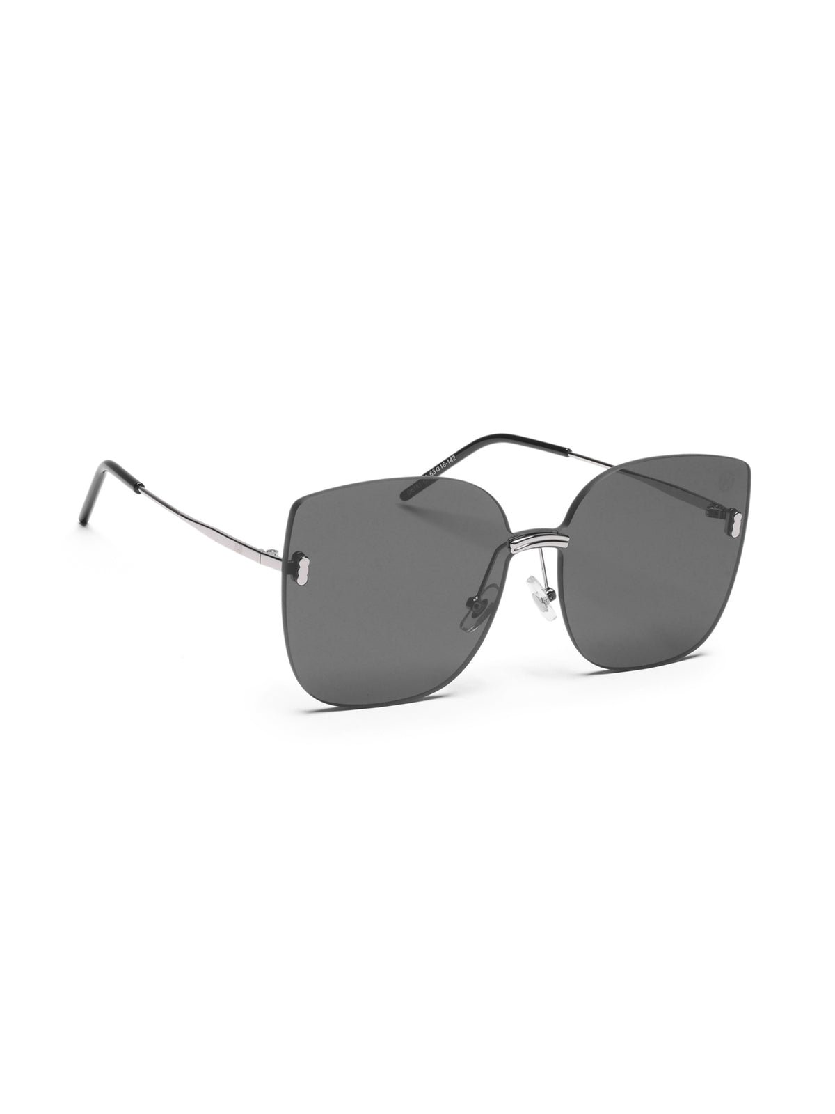 Luxury Black Oversized Cat-Eye Women Sunglasses