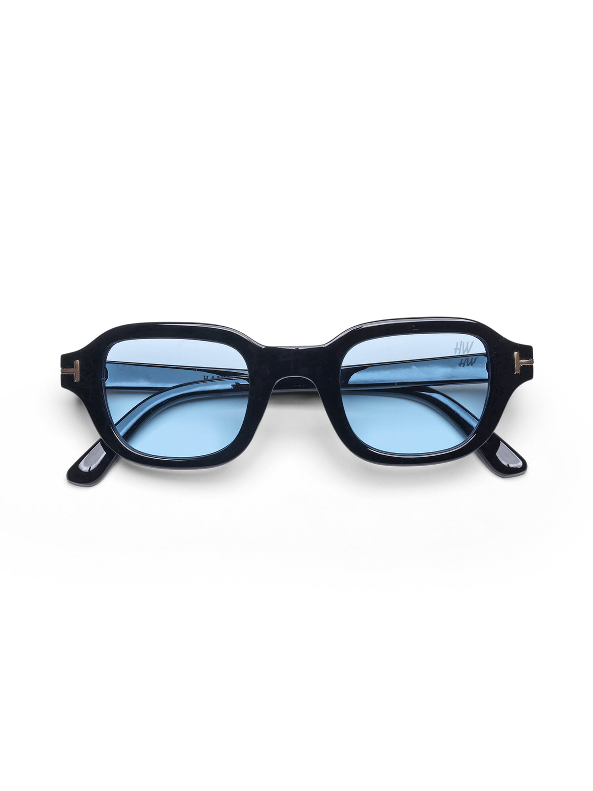 Supreme Blue Men Wayfarer Sunglasses