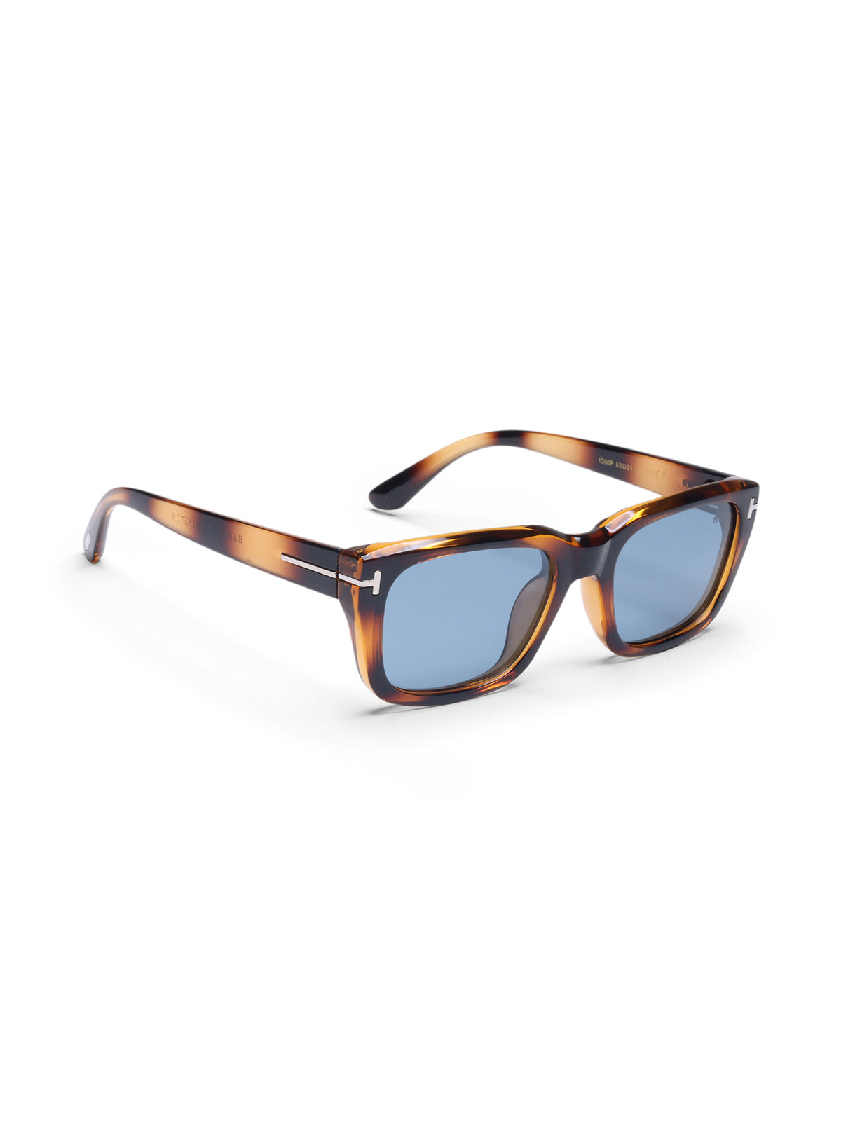 Luxe Leopard Blue Uv-Protected Women Sunglasses