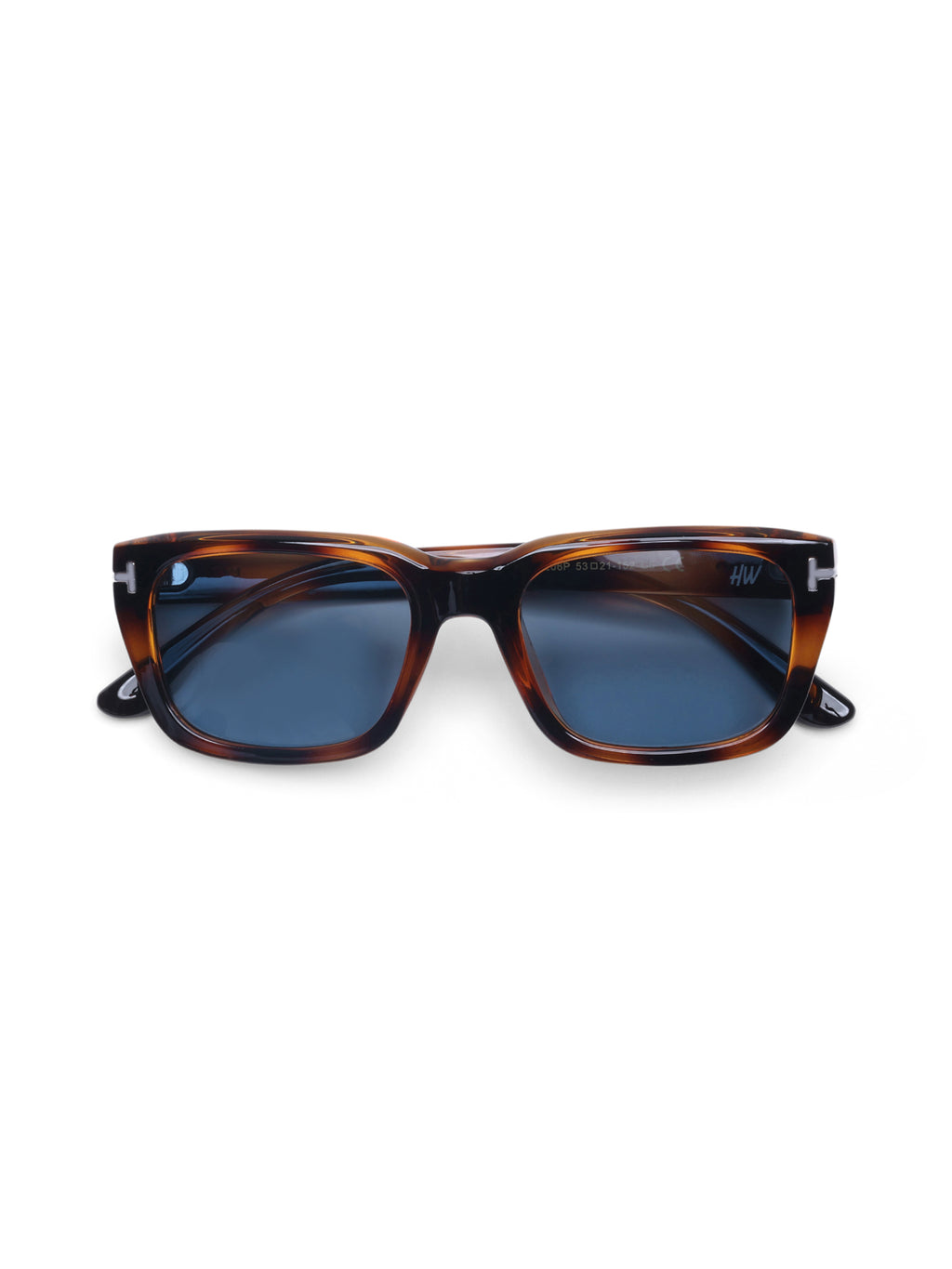 Luxe Leopard Blue Uv-Protected Women Sunglasses