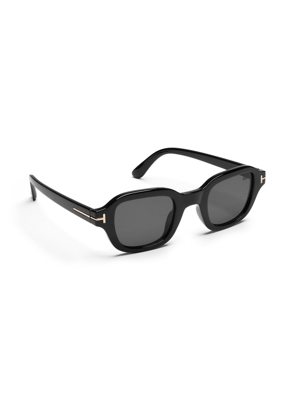 Supreme Black Uv-Protected Men Sunglasses
