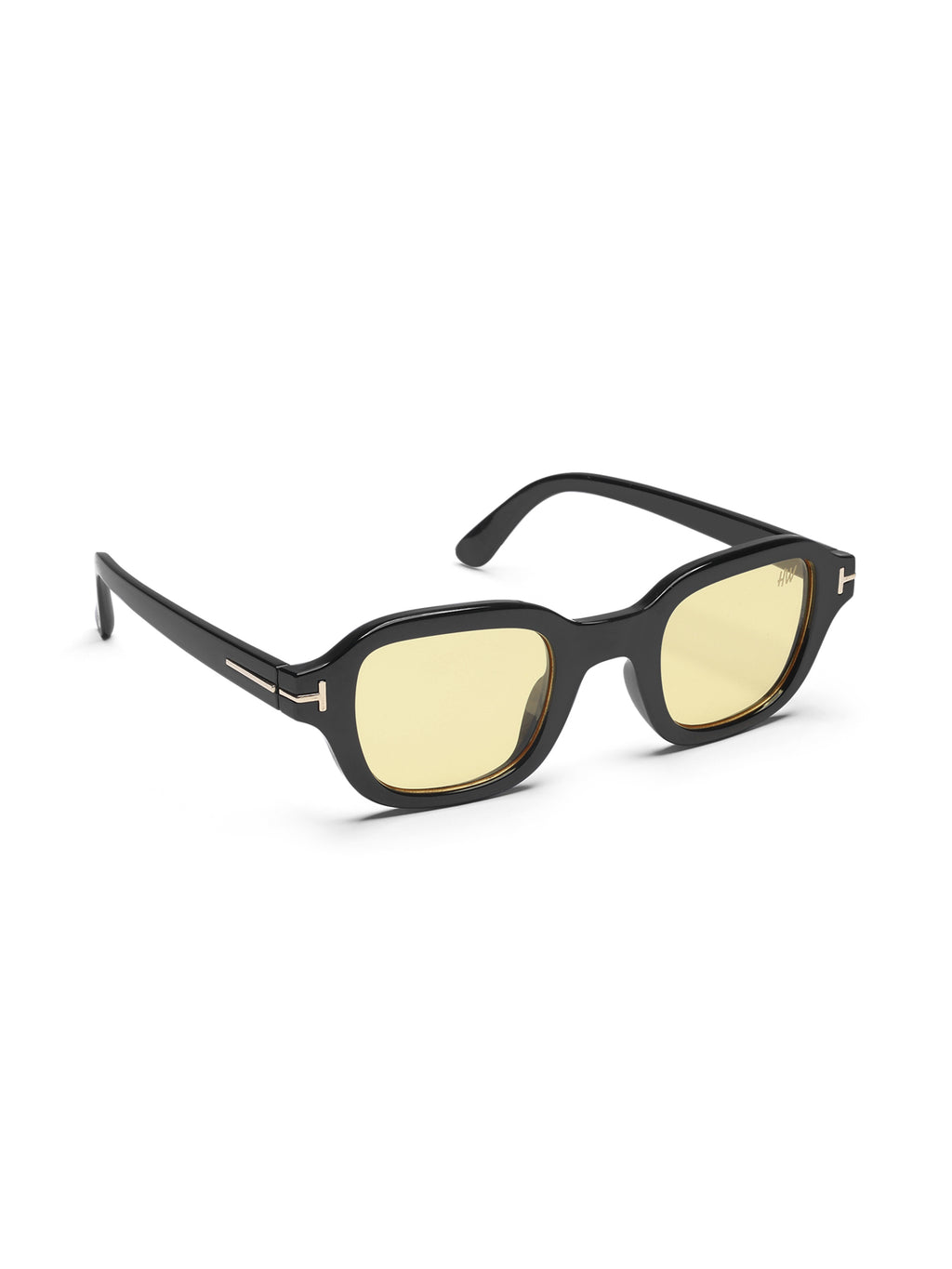 Supreme Yellow Uv-Protected Men Sunglasses