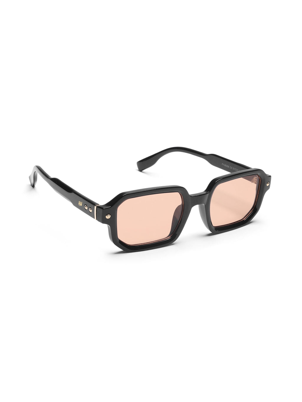 High On Trend Black Peach Women Sunglasses