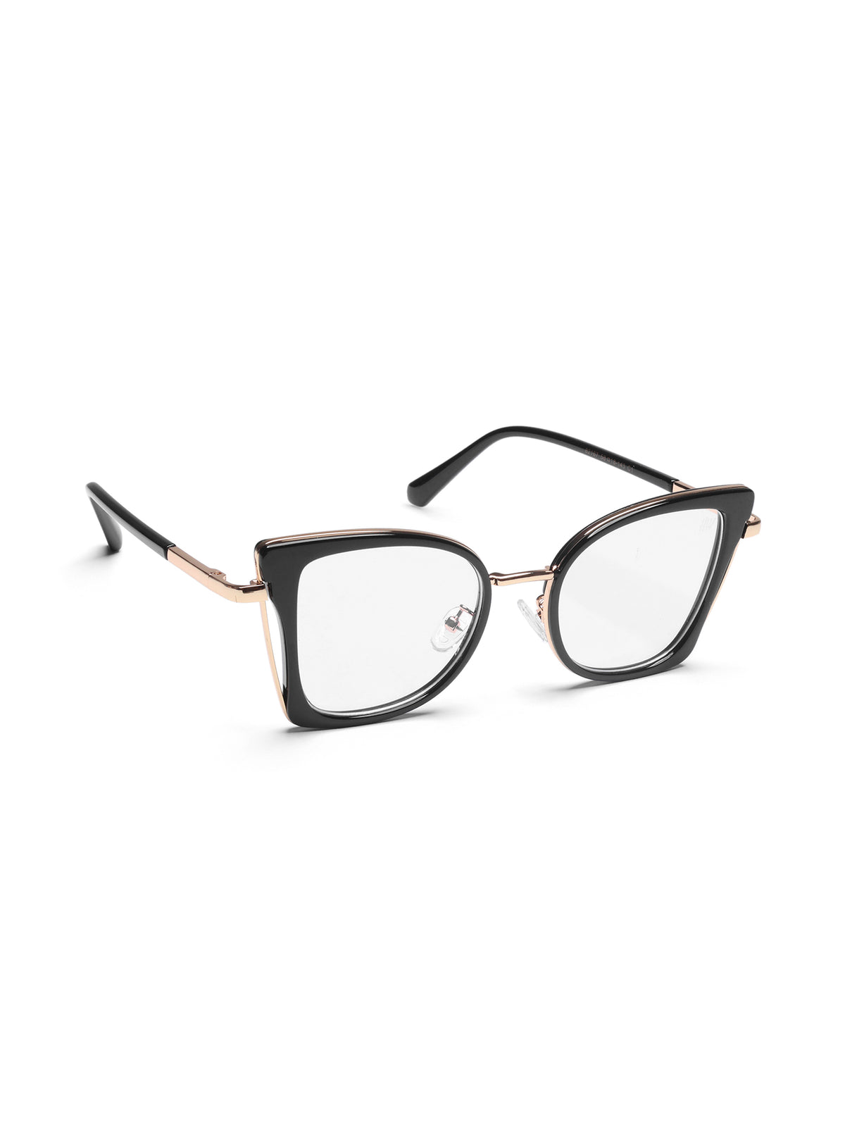 Supreme Lady Black Frame Transparent Women Optical Frame