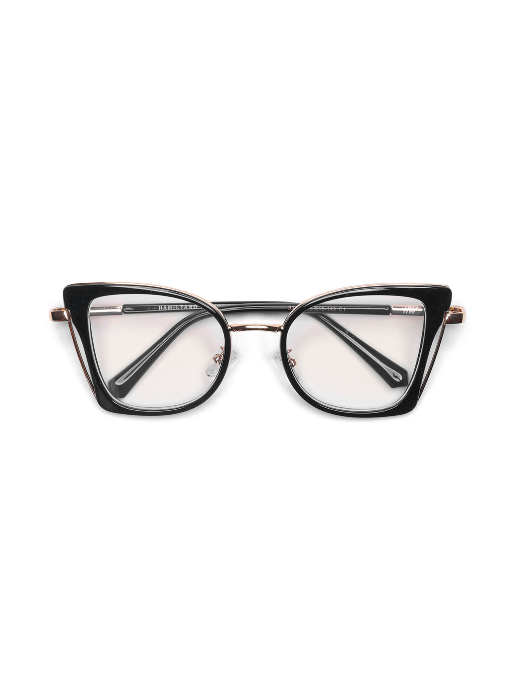 Supreme Lady Black Frame Transparent Women Optical Frame