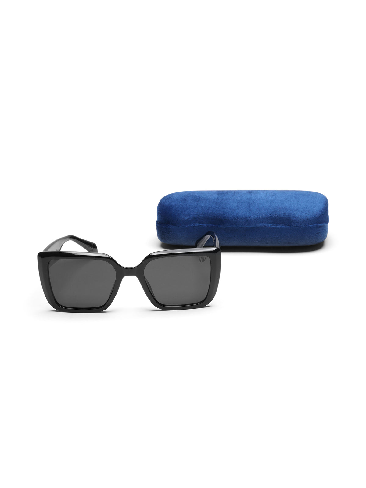 Imperium Gold Black Women Sunglasses