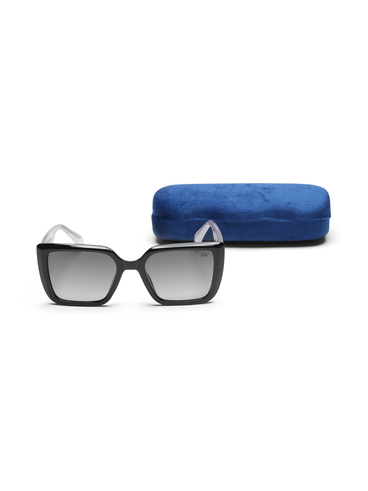 Imperium White Grey Square Women Sunglasses