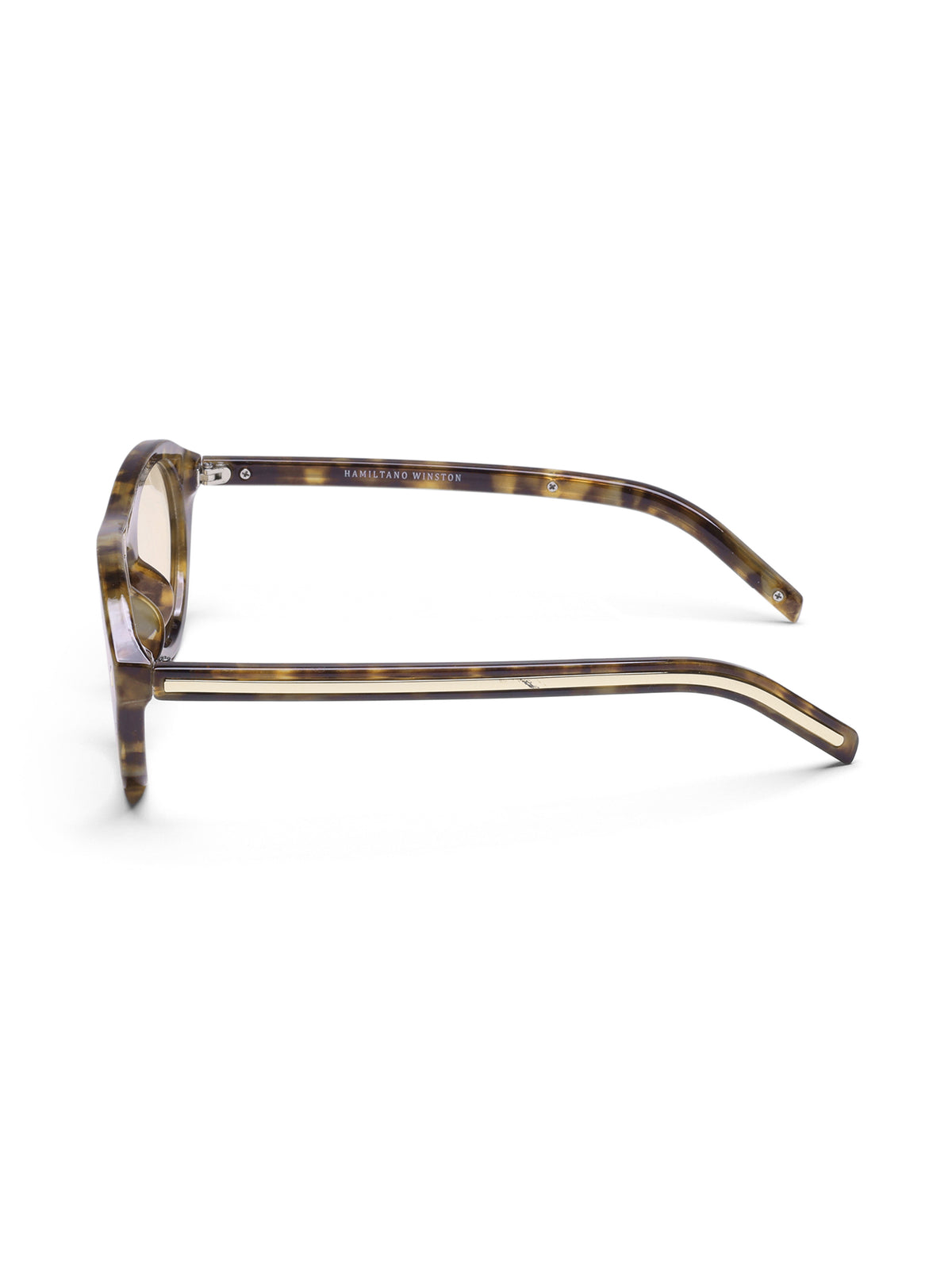 Regalis Leopard Peach Oval Women Sunglasses