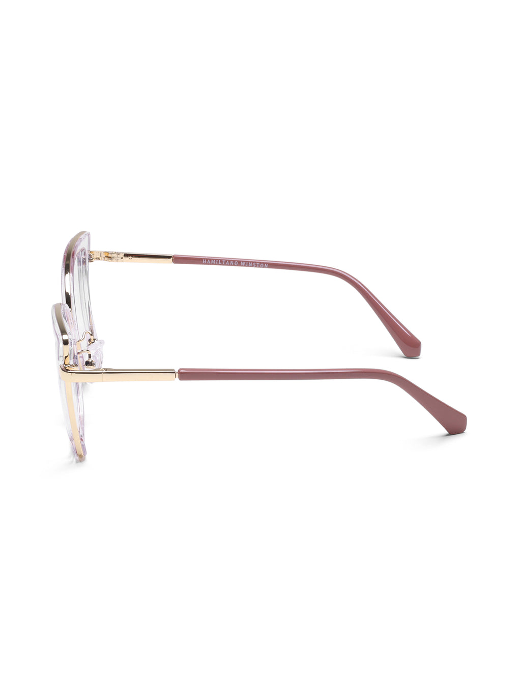 Supreme Pink Transparent Women Optical Frame