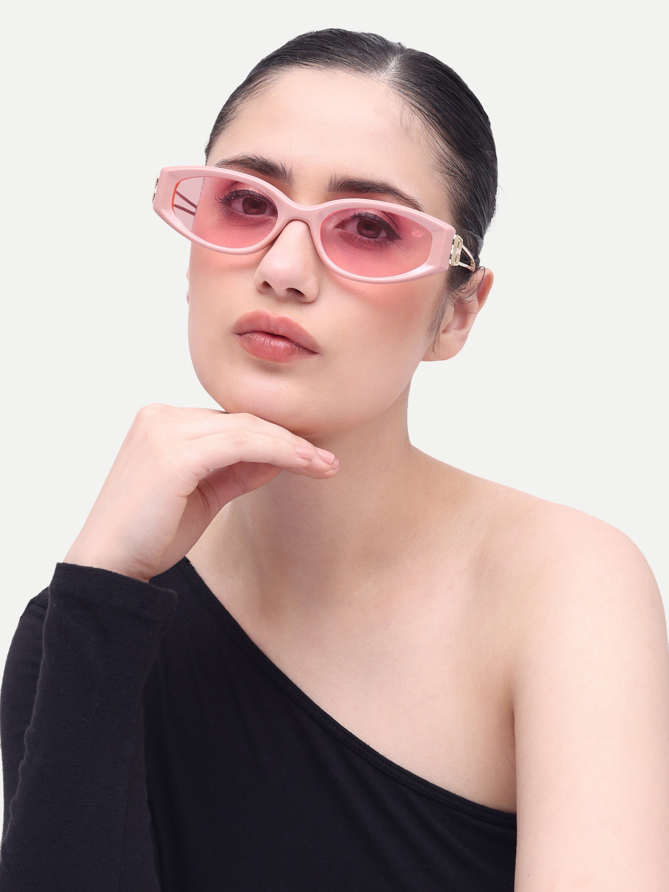 Women's Cat Eye Pink Sunglasses