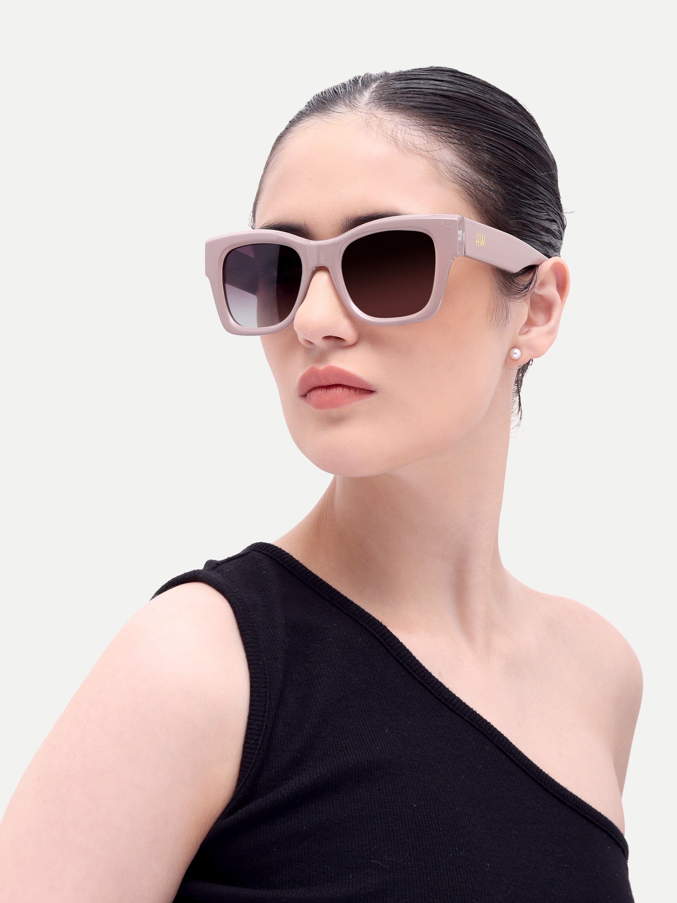 Virelle Pink Acetate UV Protected Womens Sunglasses
