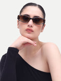 Women's Leopard Brown Cat Eye Sunglasses