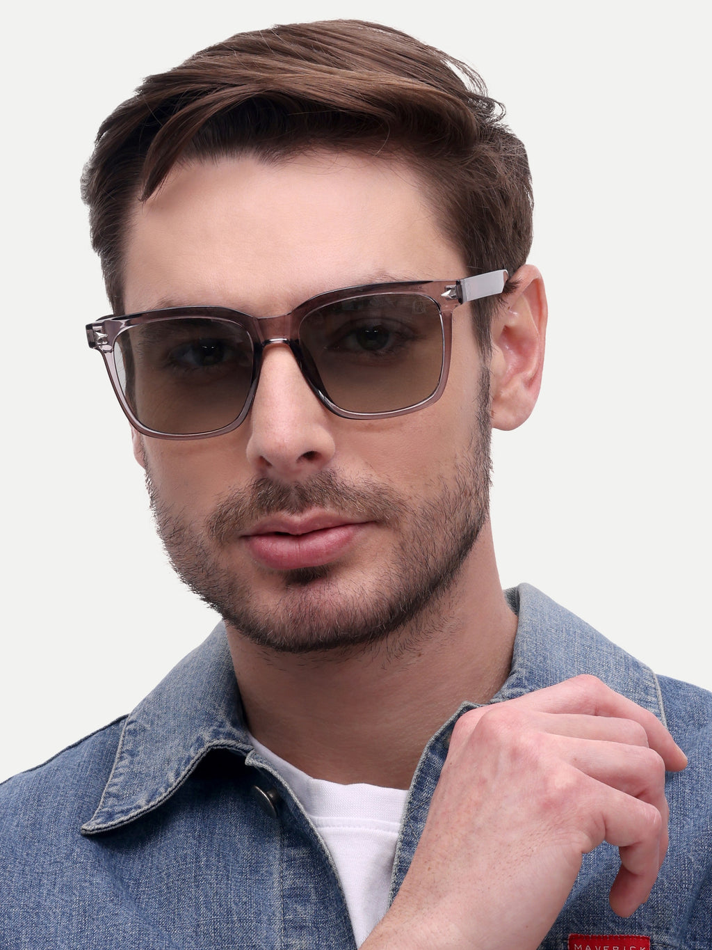 Men Wayfarer UV Protected Sunglasses Grey