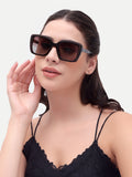 Zivah Brown UV Protected UV Protected Womens Sunglasses