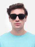 Men's Classic Green Wayfarer Sunglasses