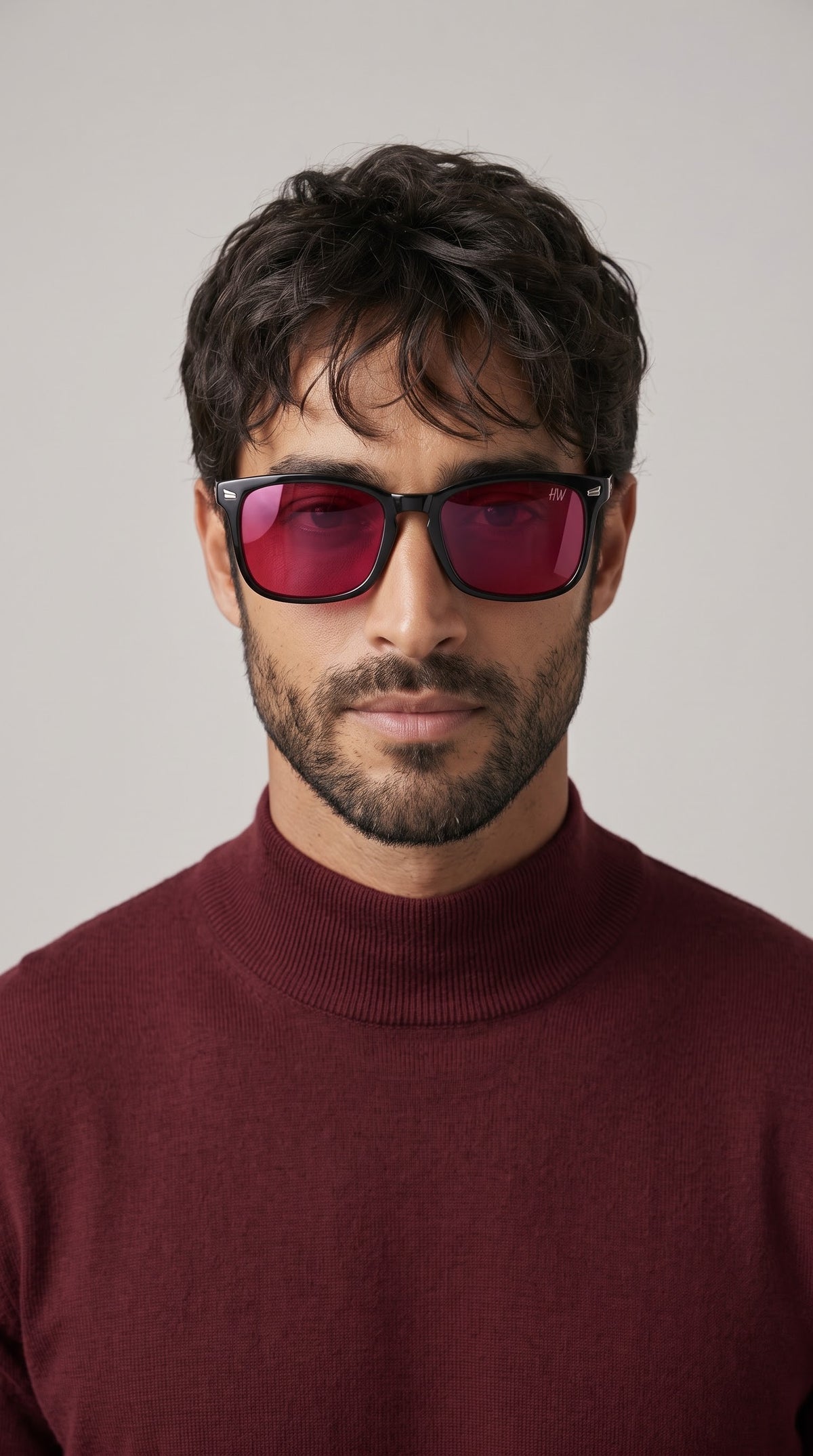 Zorven Wayfarer Red Men Sunglasses