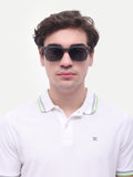 Men's Grey Wayfarer UV Protected Sunglasses
