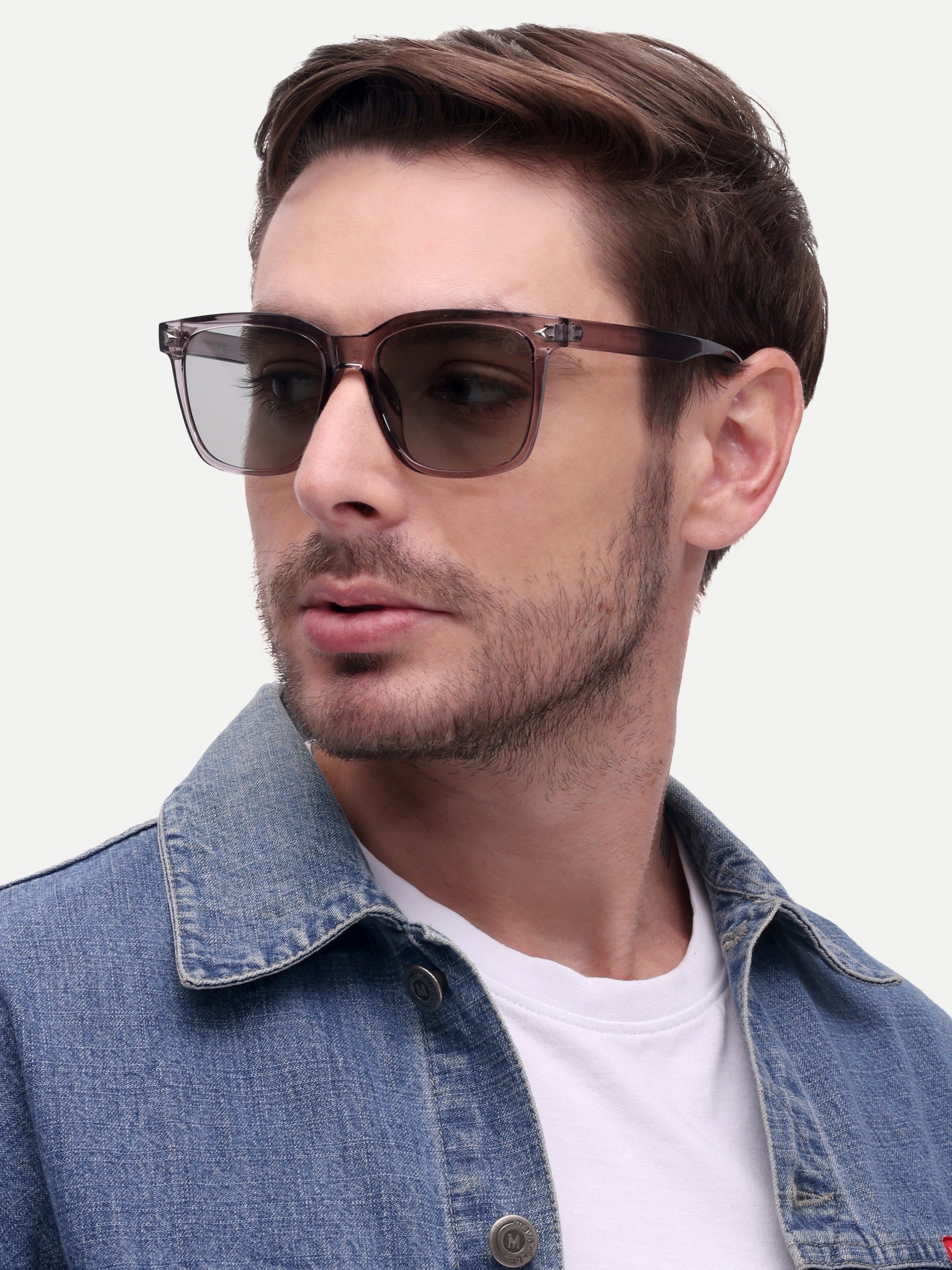Men Wayfarer UV Protected Sunglasses Grey