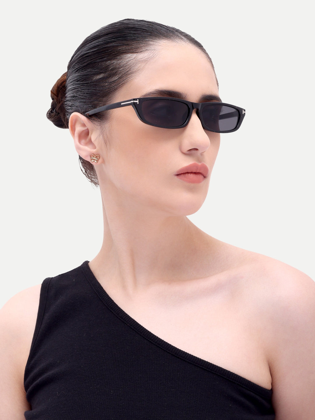 Ravelle Black Small Candy UV Protected Womens Sunglasses