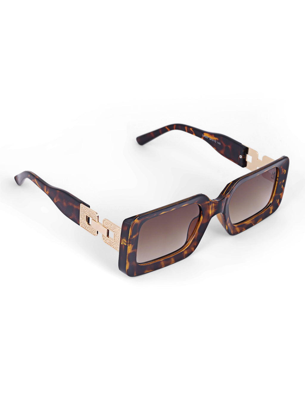 Leopard Wayfarer Women UV Protected Sunglasses