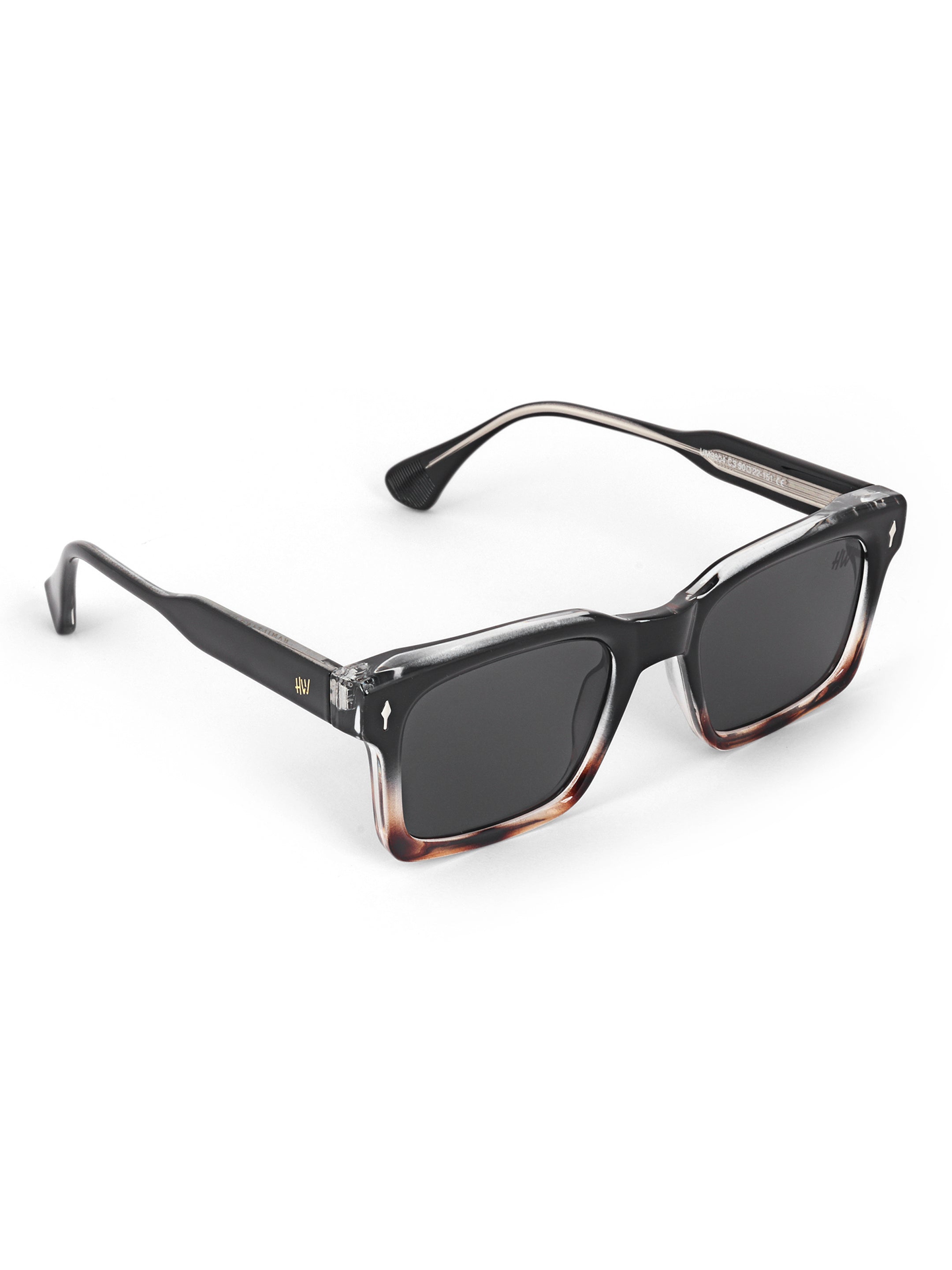 Men Wayfarer UV Protected Sunglasses Black