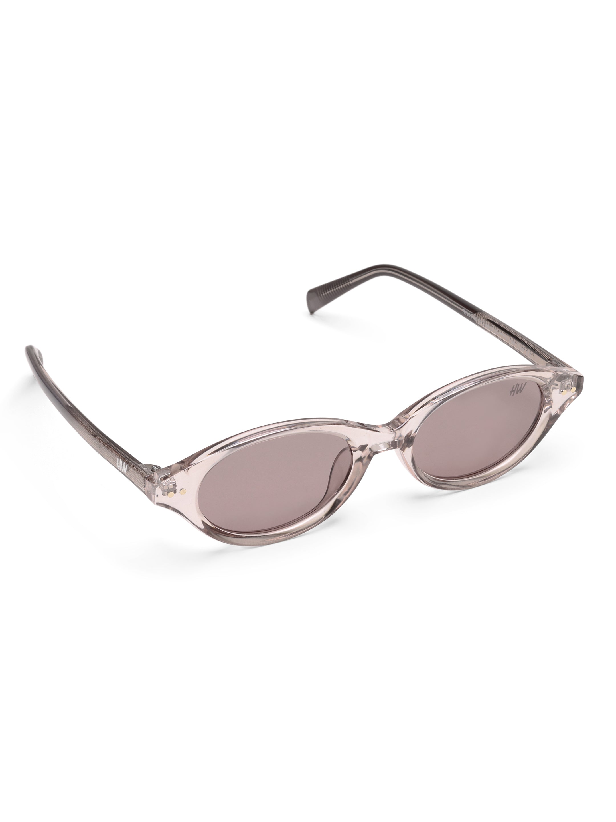 Fiora Oval Peach UV Protected Womens Sunglasses