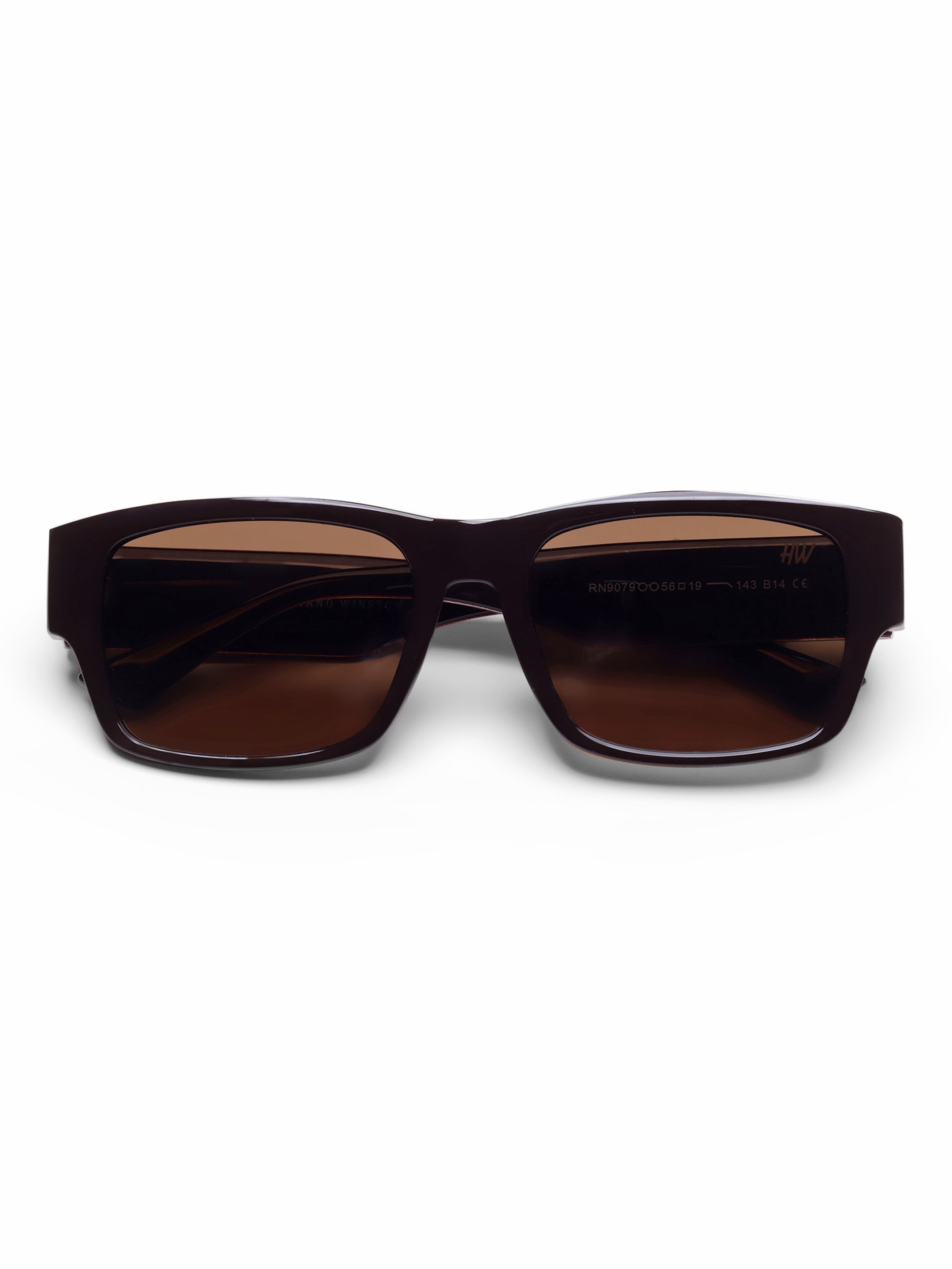 Rogue Brown Wayfarer Mens Sunglasses
