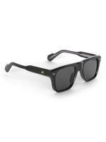 Men's Premium Black Wayfarer Rectangular Sunglasses