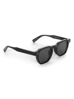 Men's Hexagon Black UV Protected Sunglasses