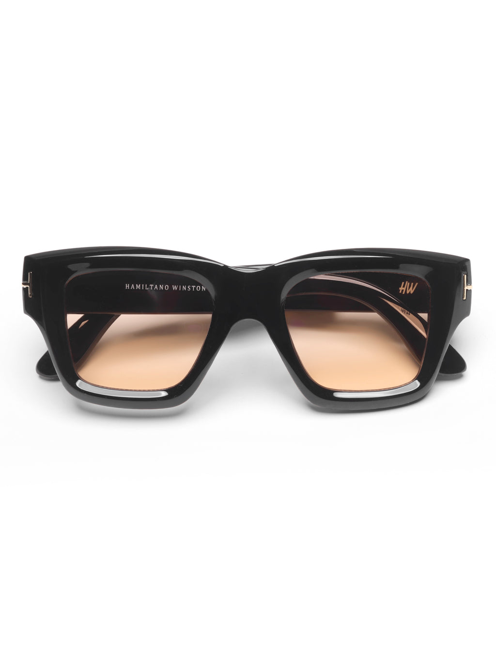 Maverick Peach Wayfarer Mens Sunglasses