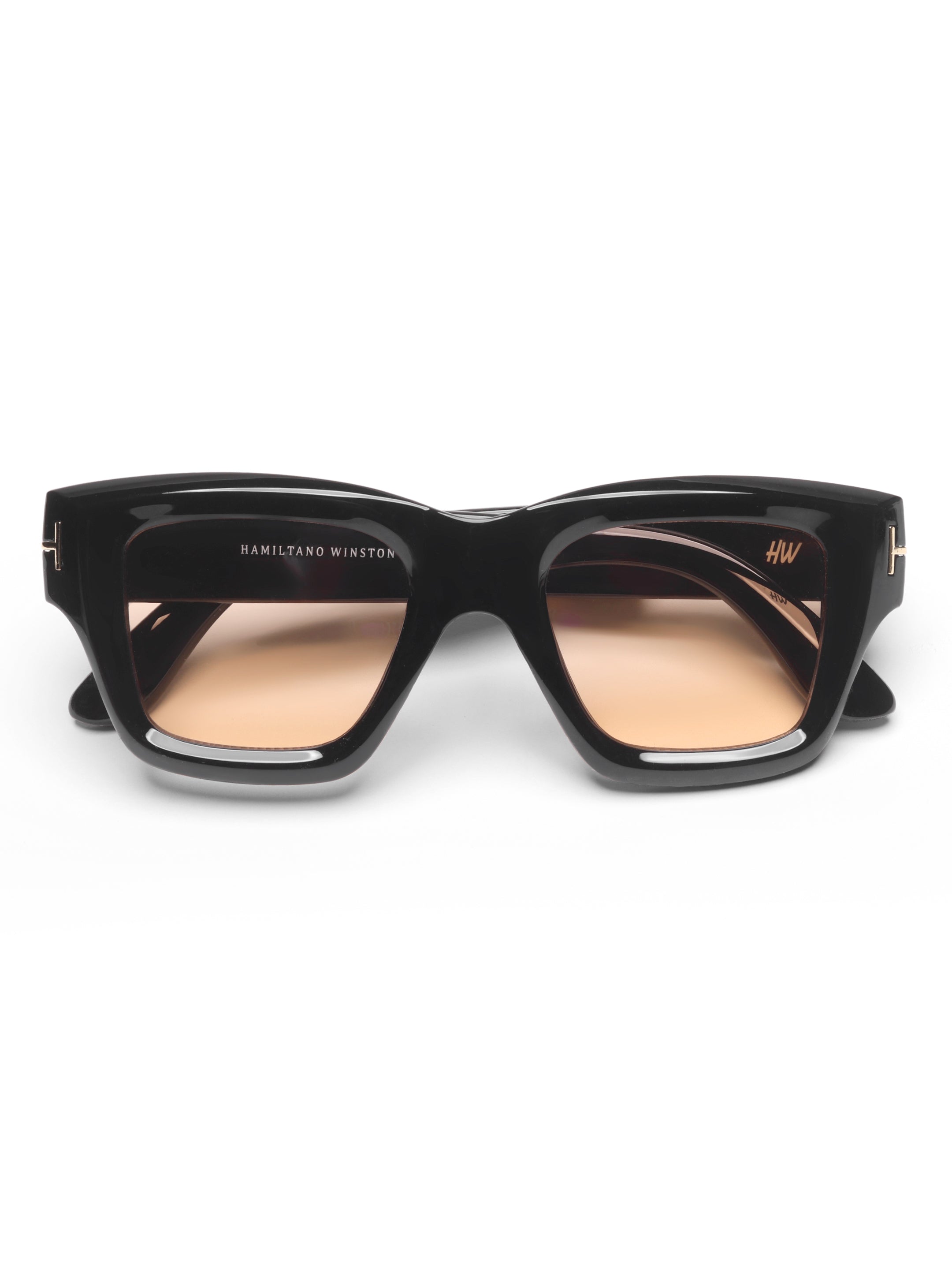 Maverick Peach Wayfarer Mens Sunglasses