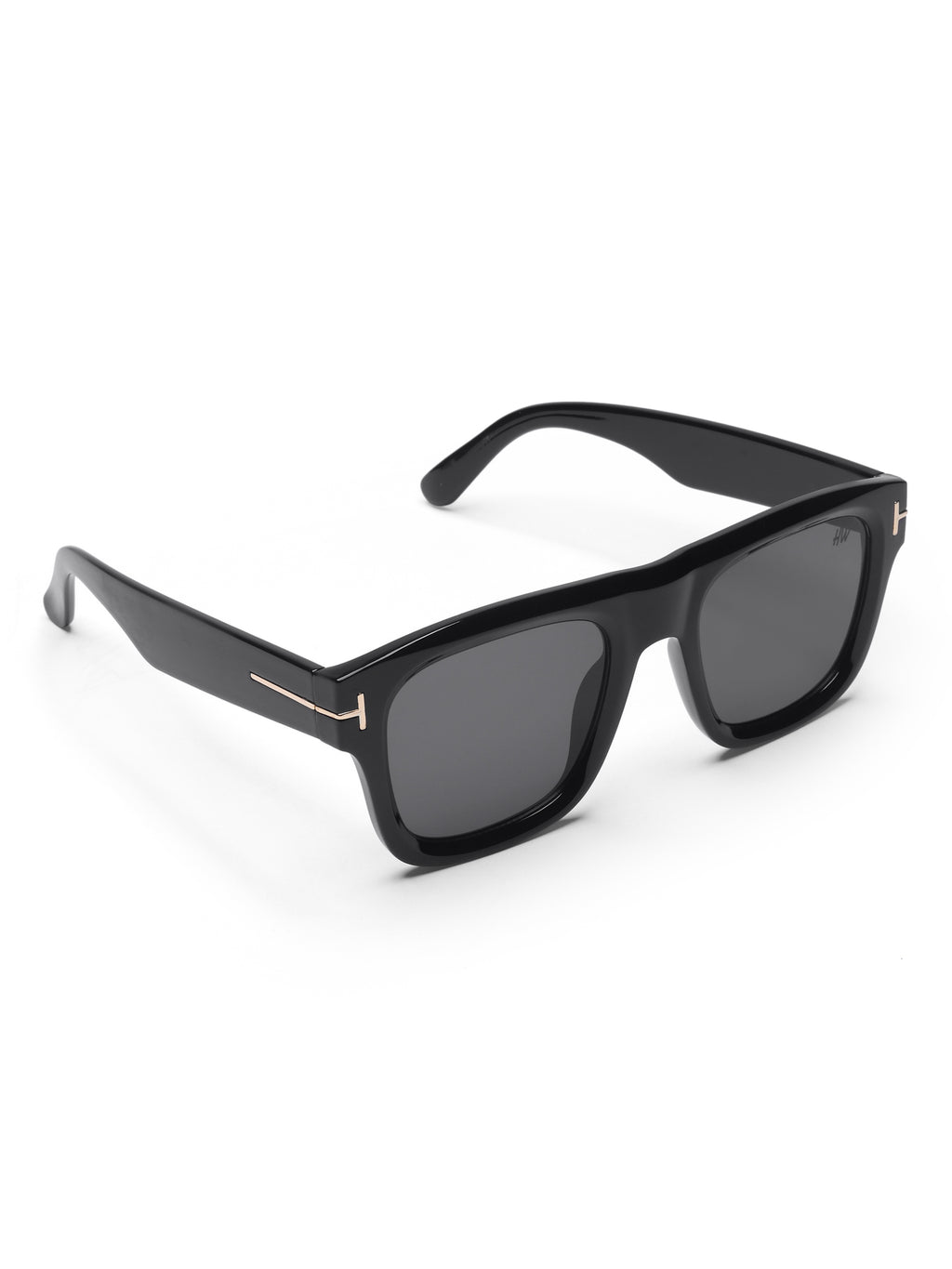 Men's UV Protected Black Wayfarer Sunglasses