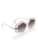 Women's Transparent Brown UV Protected Sunglasses