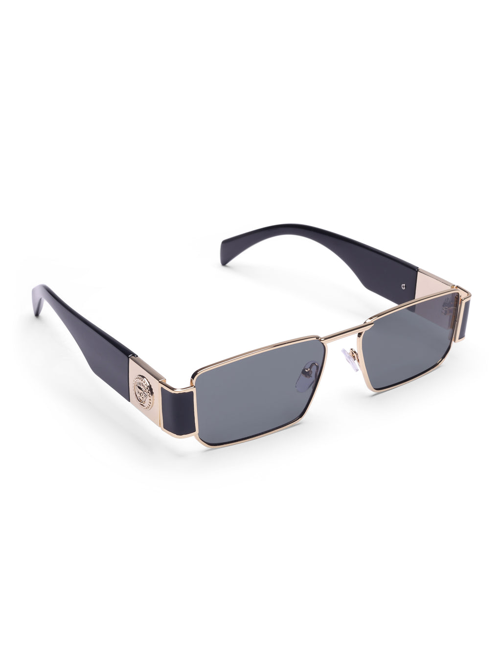 Men's Black Gold UV Protected Sunglasses