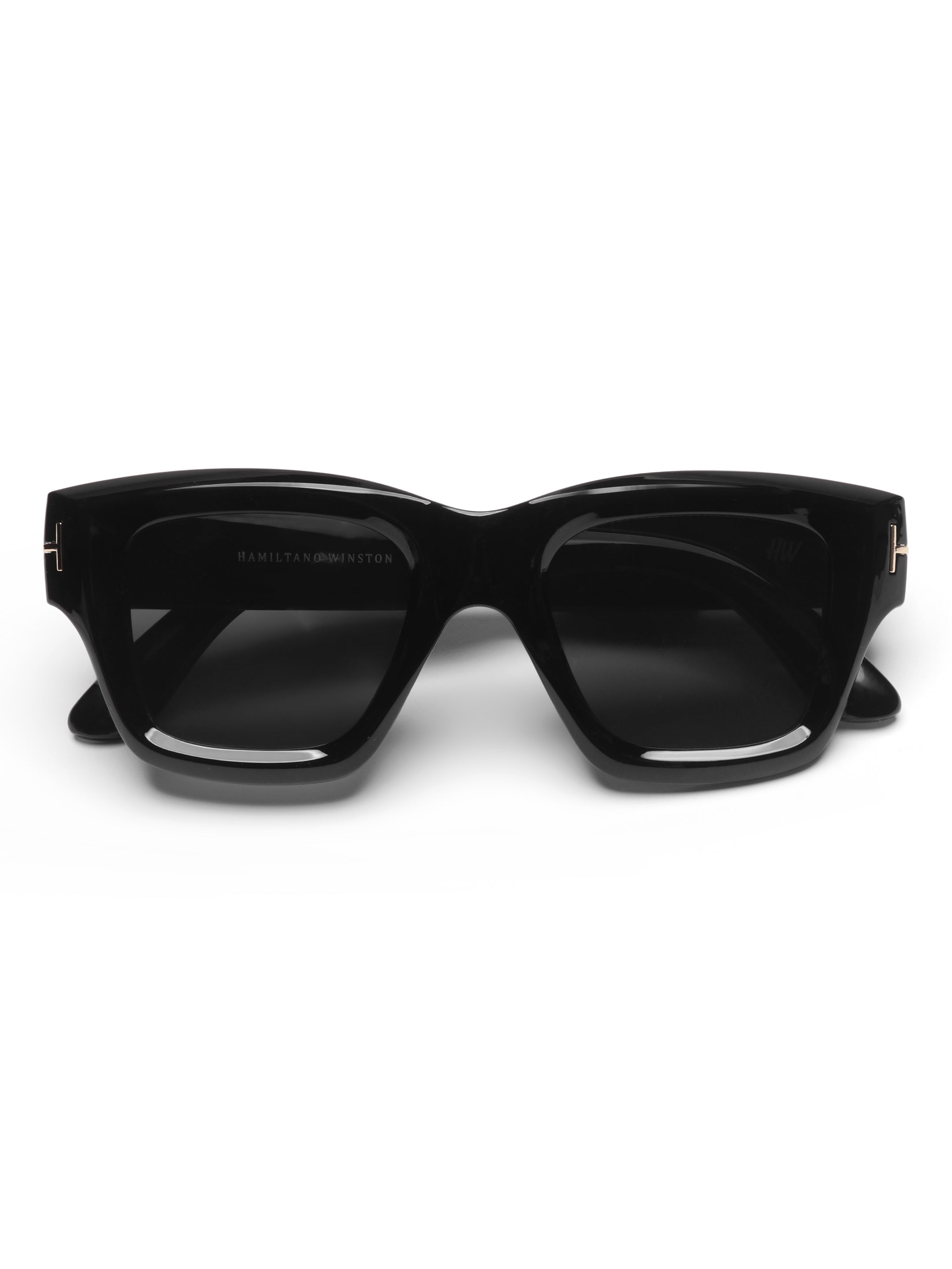 Blade Black Wayfarer Mens Sunglasses