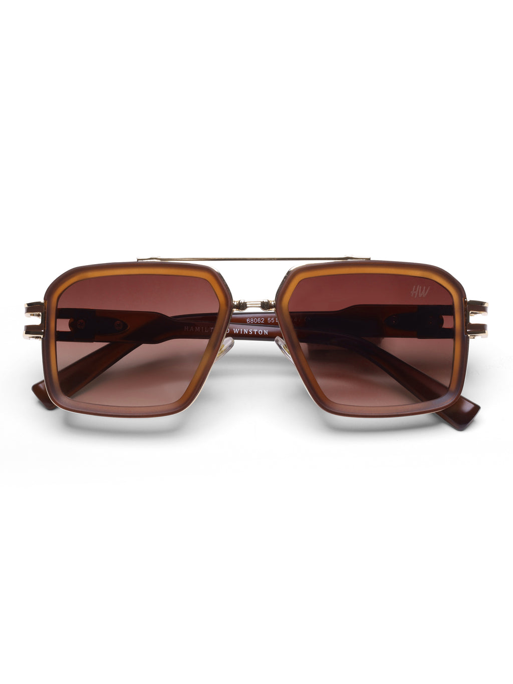 Havoc Brown Wayfarer Mens Sunglasses