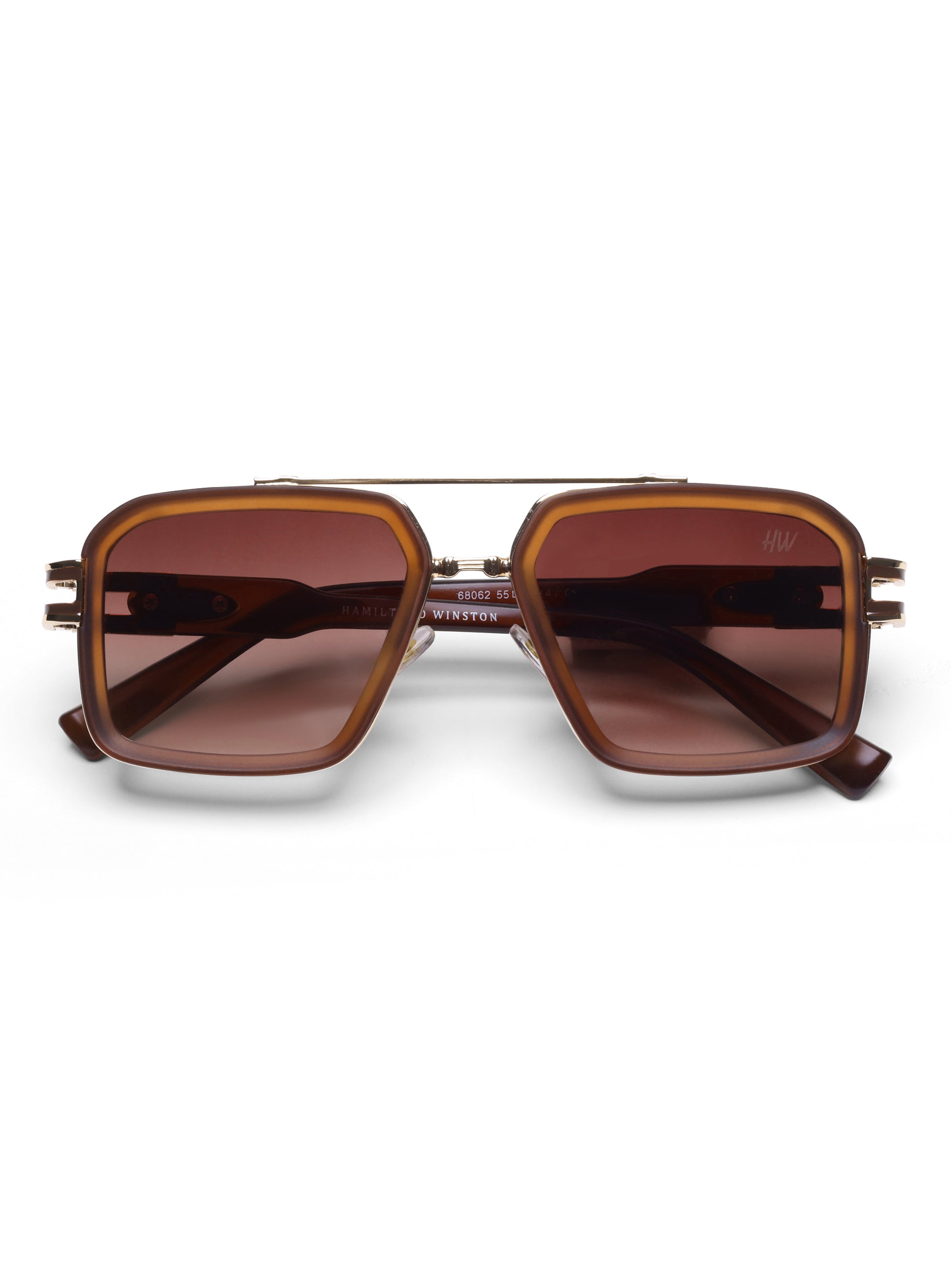 Havoc Brown Wayfarer Mens Sunglasses