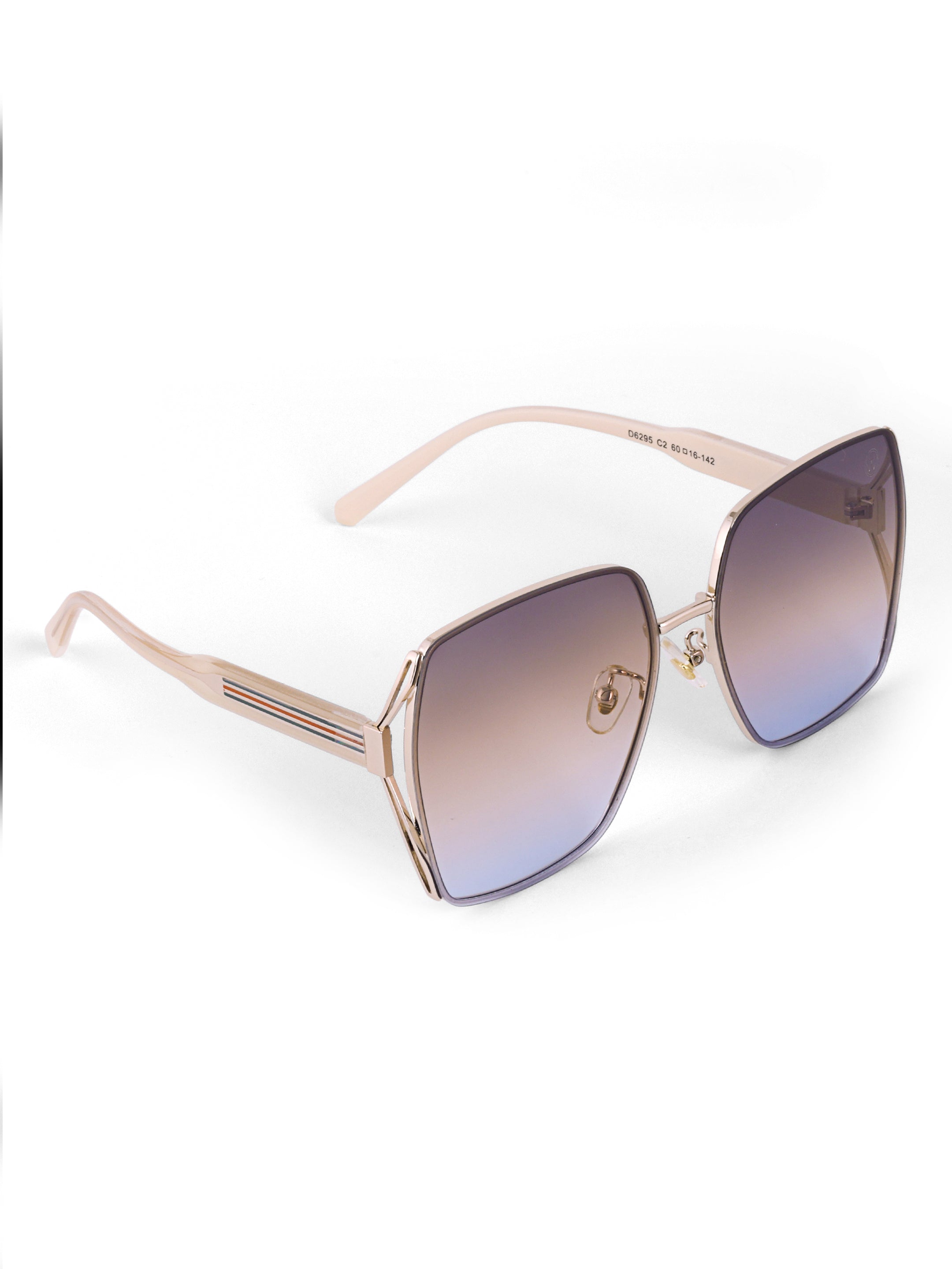 Women Square UV Protected Sunglasses