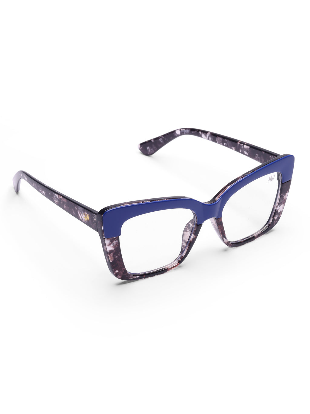 Women's Oversize Blue Optical Frame