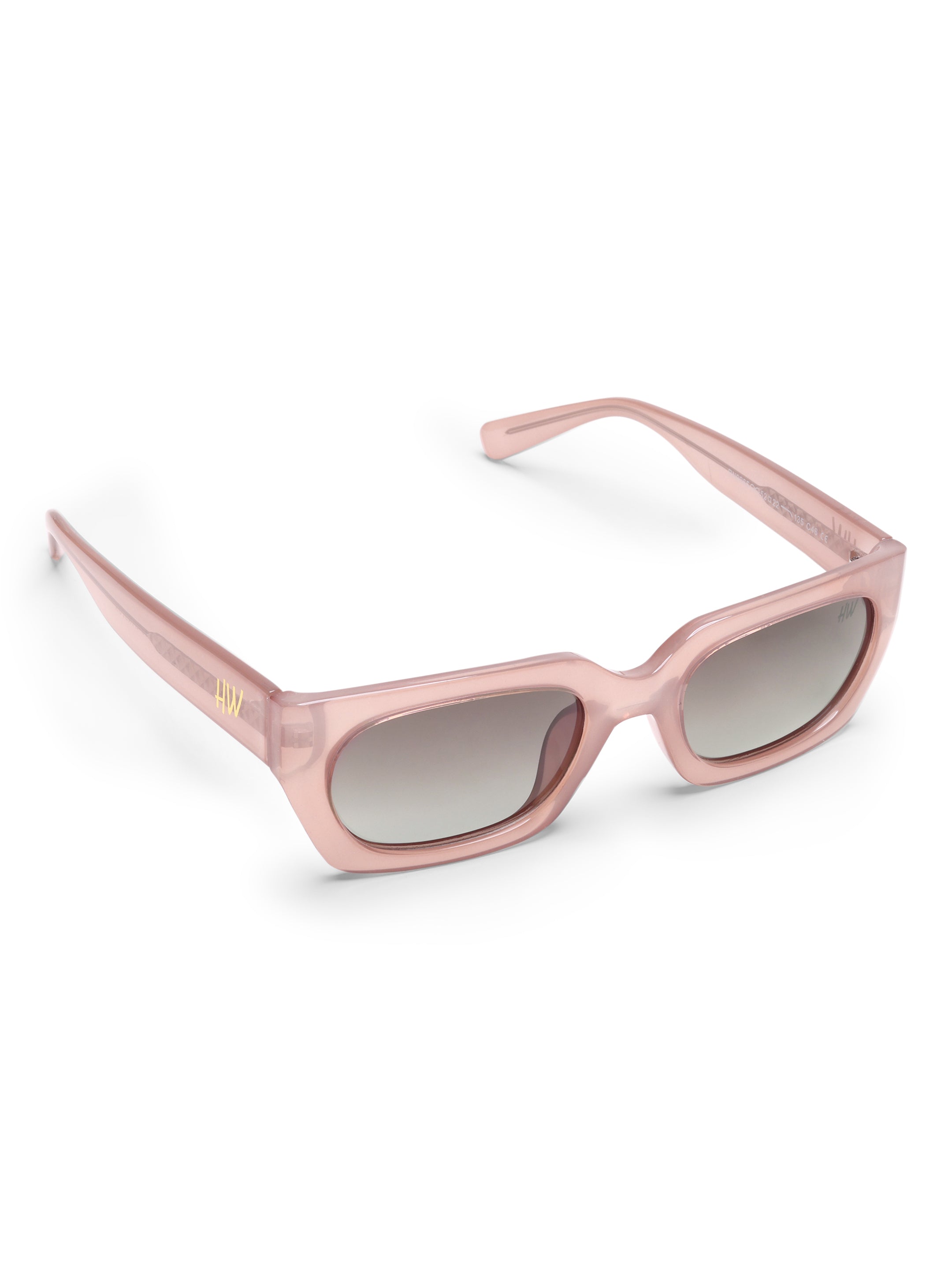 Savina Peach Wayfarer UV Protected Womens Sunglasses