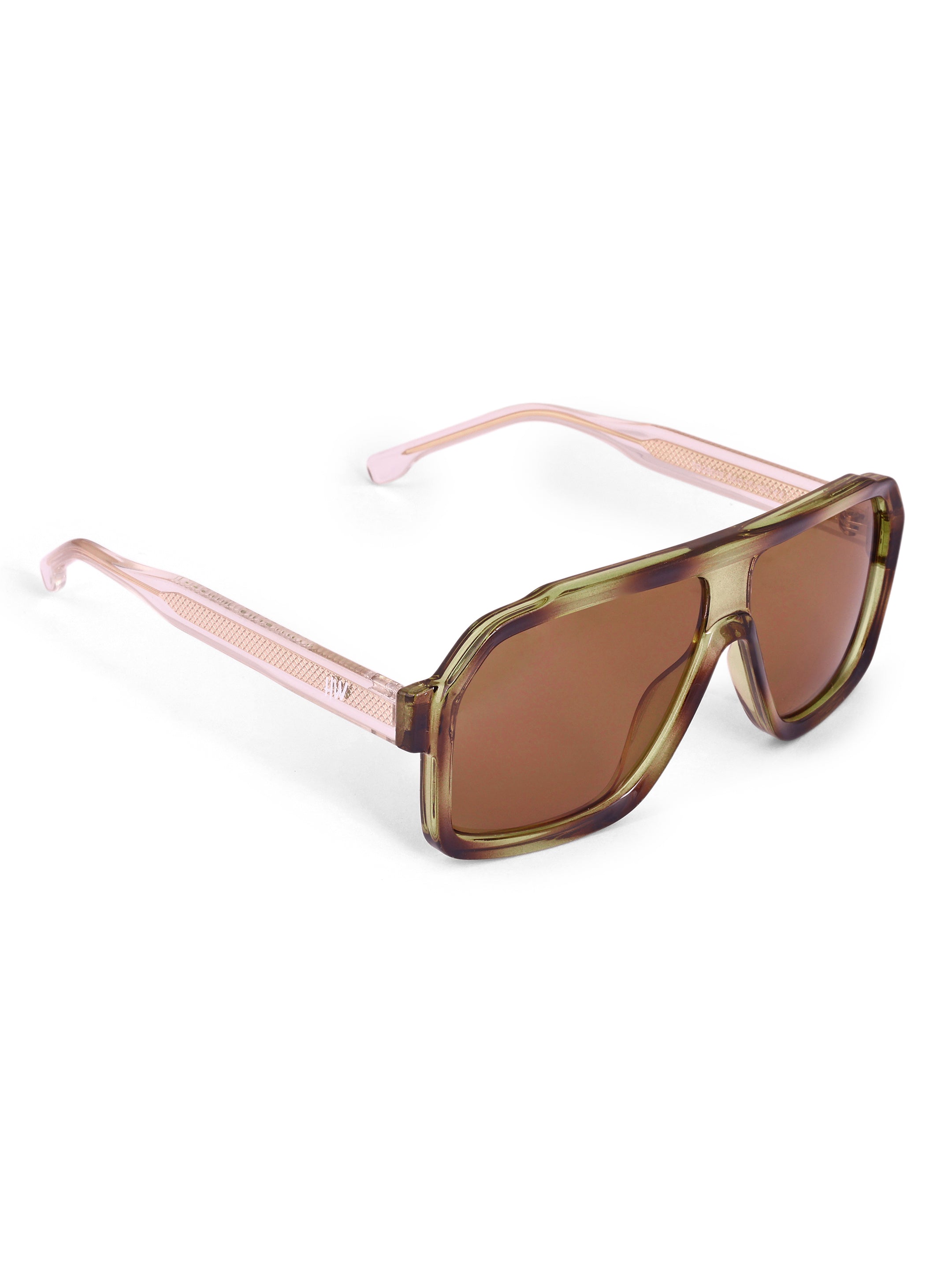 Men's Leopard Brown Wayfarer UV Protected Sunglasses