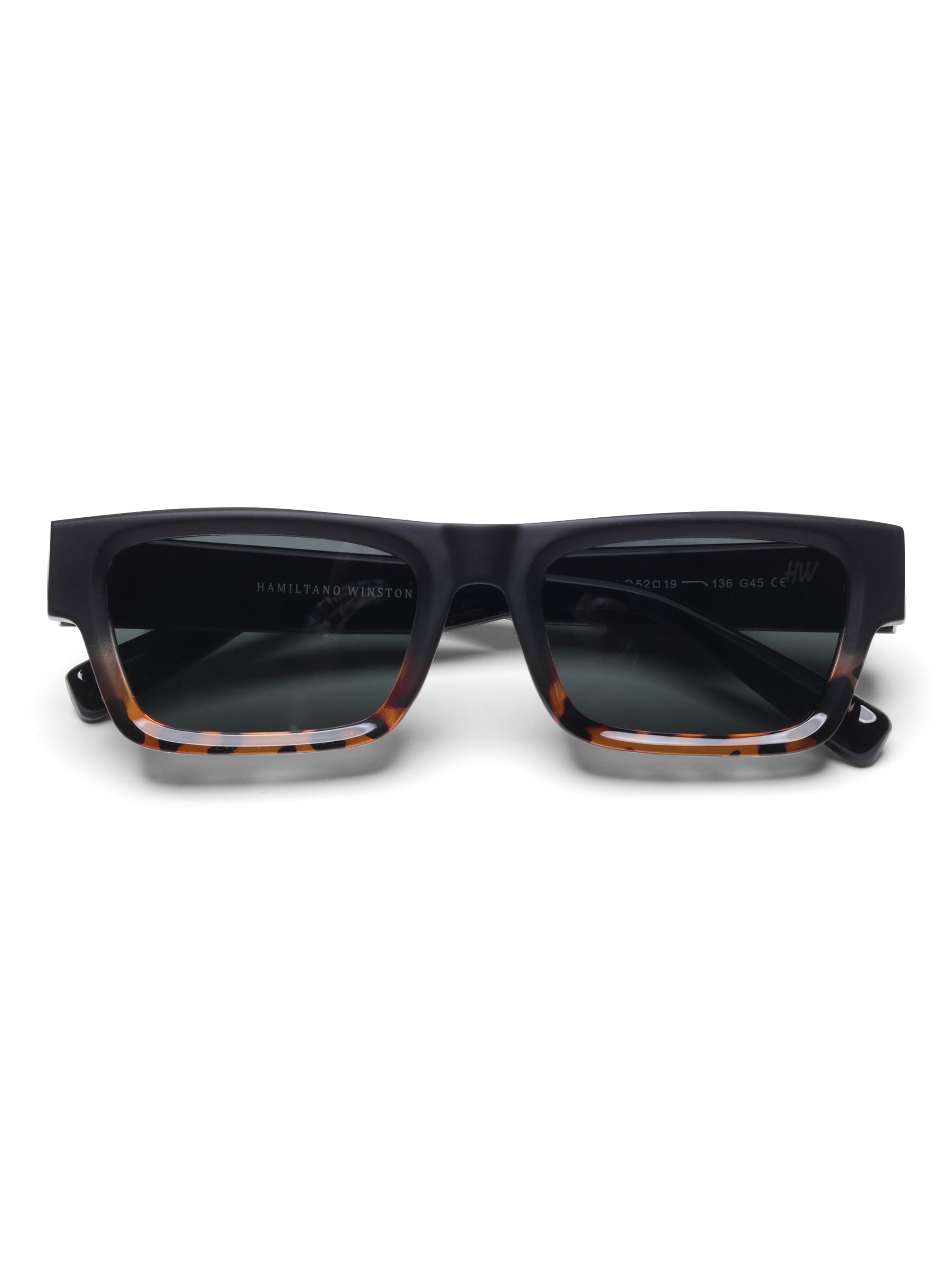 Raxon Black Wayfarer Mens Sunglasses