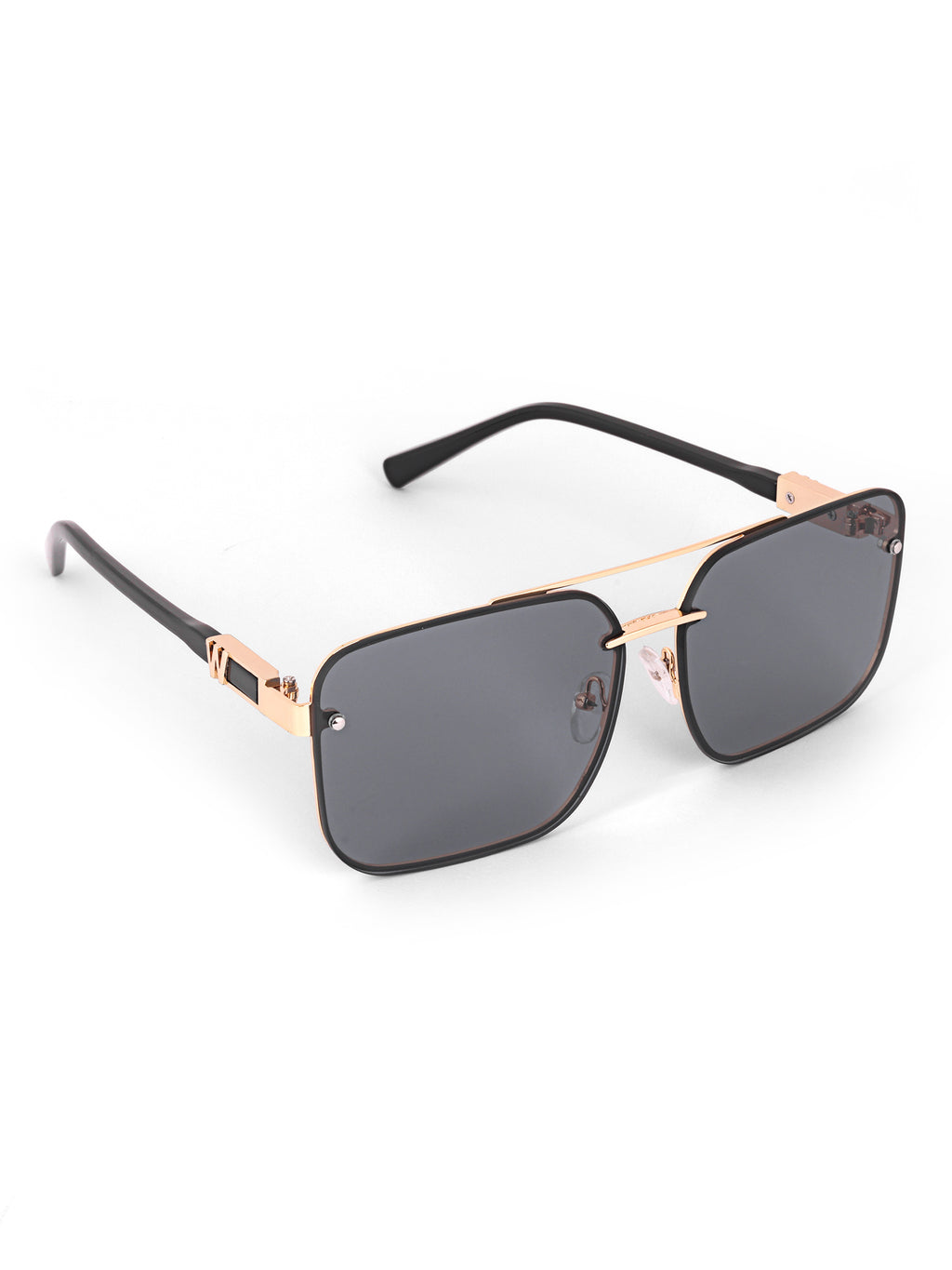 Men Wayfarer UV Protected Sunglasses Black
