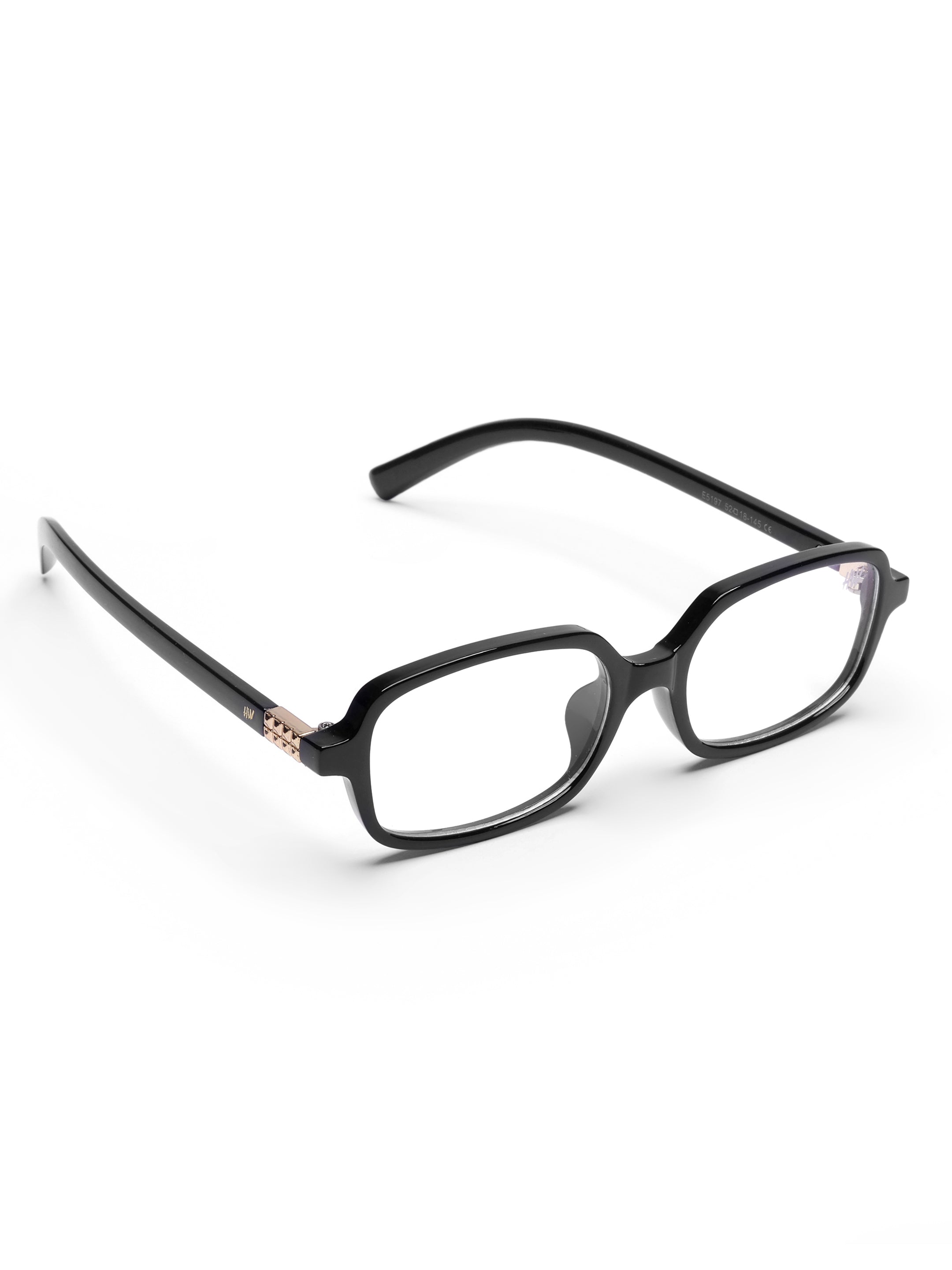 Women's Small Rectangle Transparent Frame