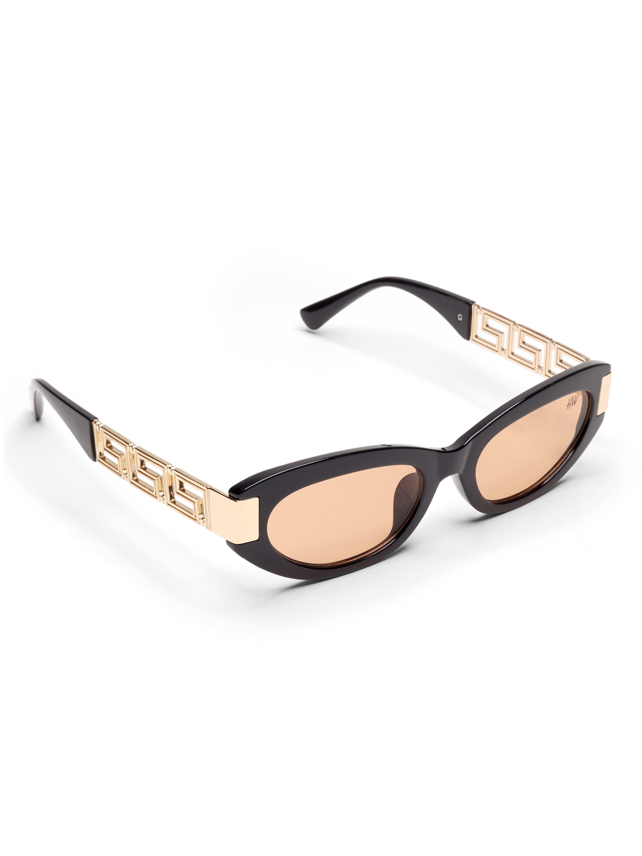 Velora Oval Peach UV Protected Womens Sunglasses
