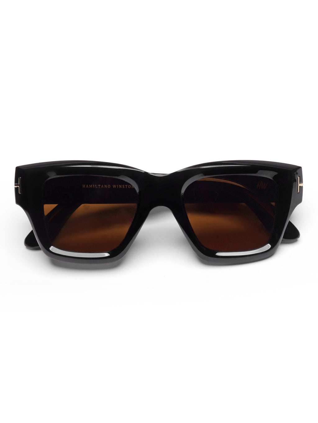 Casaro Brown Wayfarer Mens Sunglasses