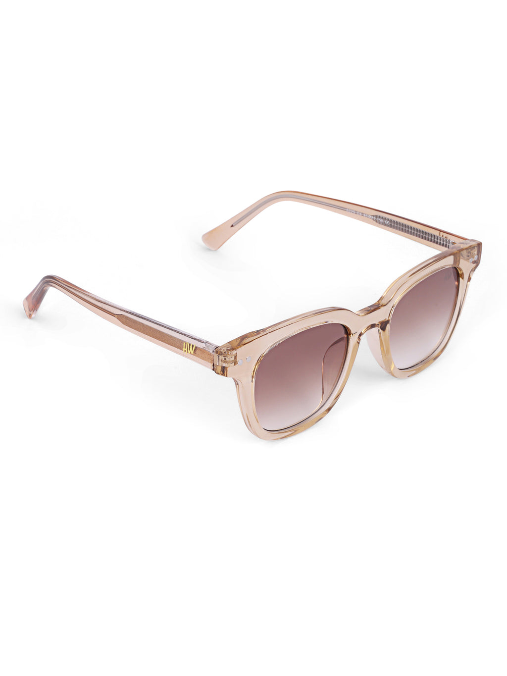 Wayfarer Brown Women UV Protected Sunglasses