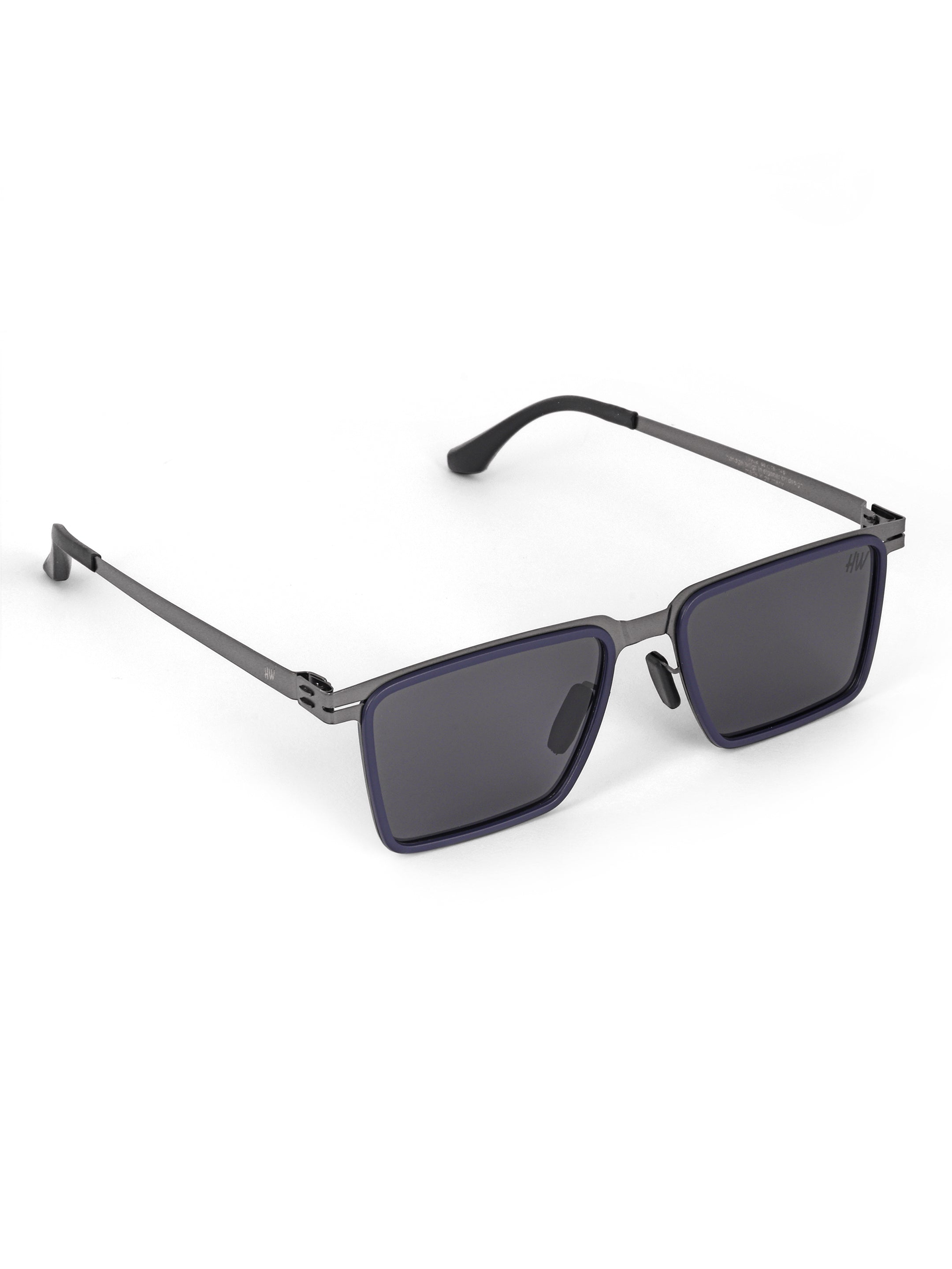 Men Wayfarer UV Protected Sunglasses Black
